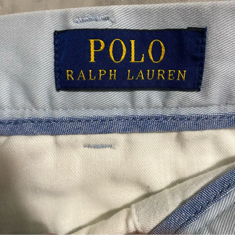 Polo Ralph Lauren Classic‎ Fit Sky Blue Flat Front Shorts Men’s Size 38